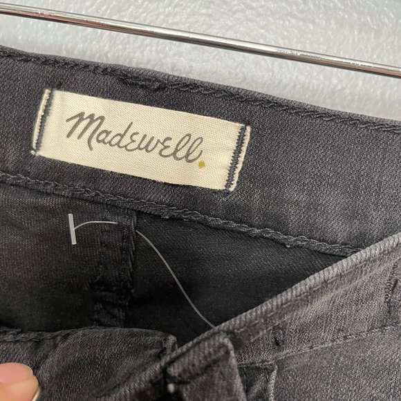 MADEWELL Ashmont Wash 9" Mid-Rise Roadtripper Supersoft Jeans sz 27 fits like 25 - Picture 4 of 9
